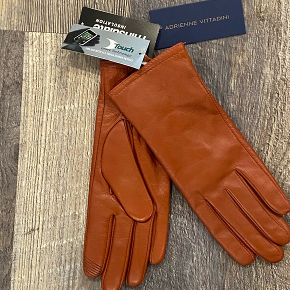 Adrienne Vittadini Accessories - Leather gloves by Adrienne Vittadini